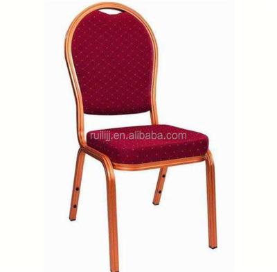 China Modern Aluminum Banquet Restaurant Hotel Stacking Chair for sale