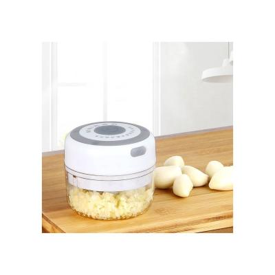 China Simple Electric Garlic Chopper Kitchen Accessories Chopped Garlic Machine Crushed Garlic Blender for sale