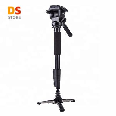 China Liquid Video Camera YunTeng 588 Pro Camera Drag Monopod Tripod For DSLR Cameras YunTeng VCT-588 for sale