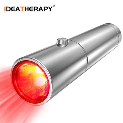 China DropShipping 660Nm 850Nm 810 Nanometer Red Light Therapy Pen Torch 3Pcs Chip Power Density Color Led Dye Removal for sale