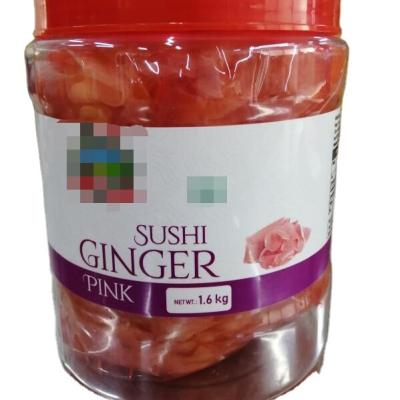 China Fresh 1.6KGS Marinated Young Sushi Ginger For Retails for sale