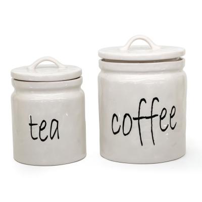 China Cheap Bulk Mug Set Viable Letter Printed Ceramic Jug Kettle Set Porcelain Stoneware Mug Set for sale