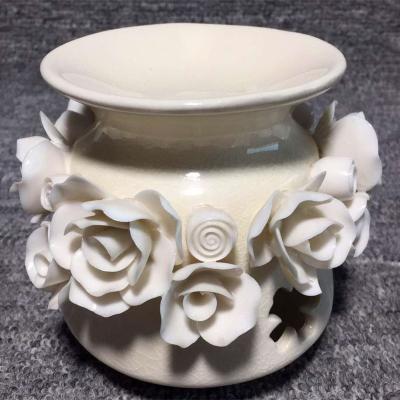 China Sustainable Gifts Wax Tableware Hotel Dinnerware Porcelain Warmer Dish for sale