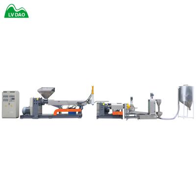 China China Factory PE Plastic Granules Water Ring Hot Cutting Granule Making Machine for sale