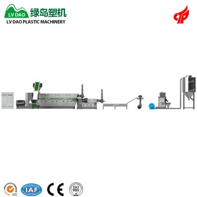 China Plastic Recycle Automatic Two Stage ABS PE Plastic Granulator Machine PS PP Plastic Recycling Granulator Machine for sale