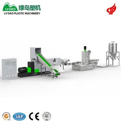 China Plastic recycle high quality PE PP film 300kg/h plastic compactor granules production line for sale for sale