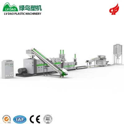 China Plastic Recycle ABS PP PE Double Introduces New Design Machine Plastic Granulator Recycling Plastic Pelletizer for sale