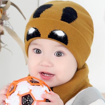 China Autumn Boys Girls Cute Knitted Beanie Hat Funny Thickened Baby Acrylic Wool Hats Spring Picture MZ-174 for sale