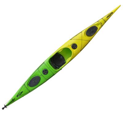 China Polietileno de la canoa del mar del HDPE 1 persona Sit In Kayak 330 libras en venta