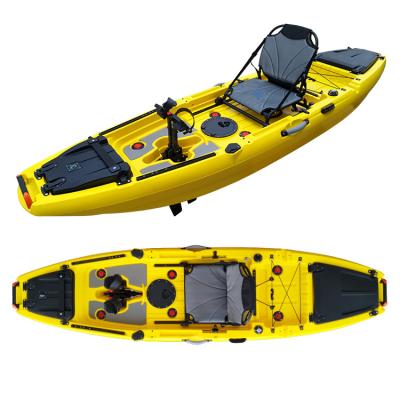 China HDPE Single Person Ocean Kayak Boat Sit On Top Recreational Fishing Kayak for sale