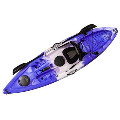 China 8 Degree Sit On Top Kayak Wrapped Huarui Single Person Fishing Canoe for sale