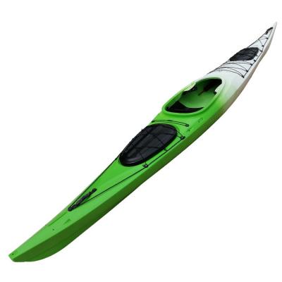 China Huarui Plastic Sea Single Person Sit In  Kayak HDPE 330 Lbs for sale