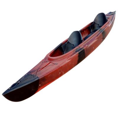 China 12 Foot Perception Sit In Fishing Kayak 3 Person Ocean LLDPE for sale