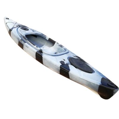 China Old Town Pelican Sit In Fishing Kayak Huarui LLDPE Single Person Plastic Boat for sale