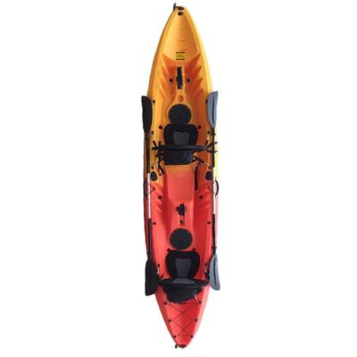 China 3.65m Tandem Family Double Person Fishing Kayak for sale