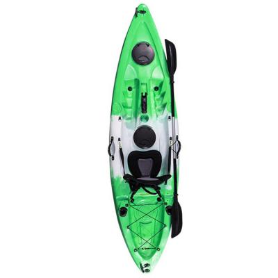 China 8 Foot 2 Man Fishing Sit On Top Kayak Plastic 3 Years HDPE LLDPE Three Layers for sale