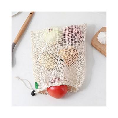 China Popular Eco Friendly Mesh Bag Custom Drawstring Recycle Tomato Wasable Mesh Bag Custom Size Potato Grocery Bag for sale