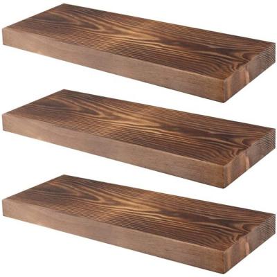 China New Classic / Postmodern Floating Shelves Sets 3 Wall Mounted Shelves for sale