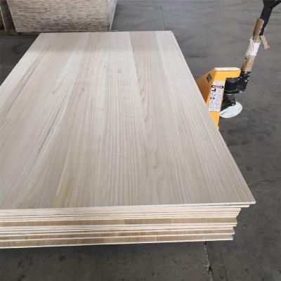 China Modern Hot Selling 100% Nature Paulownia Wood Panel for sale