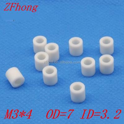 China Mechinery 5000PCS M3*4 M3 x 4 ABS PCB Standoff Standoff, NO Wire Nylon Standoff, Round Plastic Standoff for sale