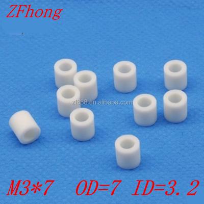 China Mechinery 2000PCS M3*7 M3 x 7 ABS PCB Standoff Standoff, NO Wire Nylon Standoff, Round Plastic Standoff for sale