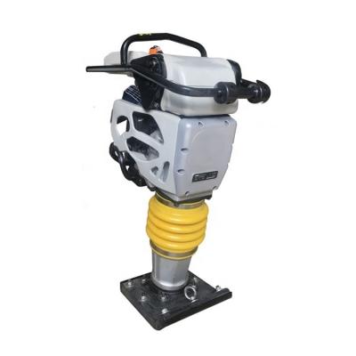 China Building Material Stores Mini Gasoline Earth Tamping Rammer Plate 170f Diesel Compactor for sale