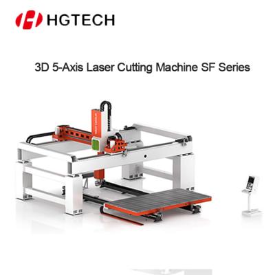 China Laser CUTTING 1000w 2000w 3000w 10kw SF Series 3D 5-Axis Laser Cutting Machine for sale