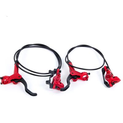 China Bicycle Oil Hydraulic Bicycle Disc Brake Set 800/1400/1450/1550mm MT200 Mountain Bike Brake Rise MT315 MT6Color brake15 for sale