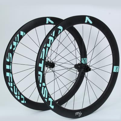 China 700c Carbon Fiber Wheels Road Disc Brake Road Bike Pair Mountain Bikes Wheels 24/38/50/60/88mm Wheels for sale