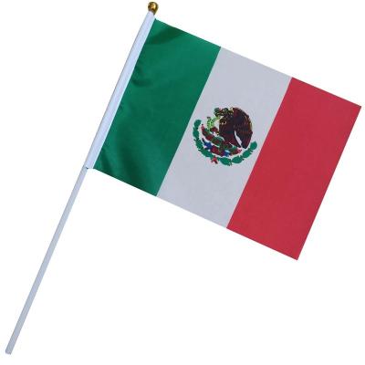 China World Cup Games 2022 Top 32 Sports and Countries The Mexican United States MX Mexico Hand Waving Flags for sale