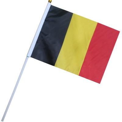 China World Cup 2022 Sports And Games Lighting Top 32 Country Belgian Belgium Hand Waving Flags for sale