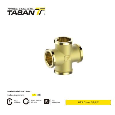 China F/F/F/F  Brass Pipe Cross 61X for sale