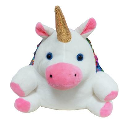 China Home Makers Head Custom Unicorn Shape Door Stopper Soft Plush Toys for sale