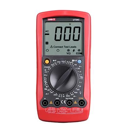 China UNIT UT58C Manual Range Digital Multimeter With 60mm x 54mm Large LCD Screen UT58C for sale