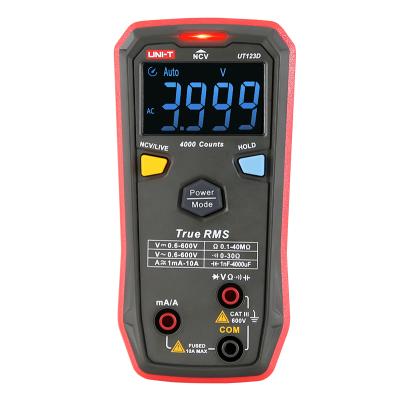 China ON SALE UNIT UT123D 600V 10A AC DC Smart Digital Multimeter UT123D for sale