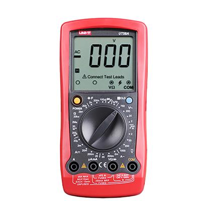 China UNIT UT58A Range 20A AC/DC General Digital Manual Multimeter UT58A for sale