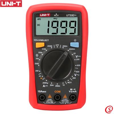 China Palm Size Digital Multimeter UT33D+ UNIT UT33D+ for sale