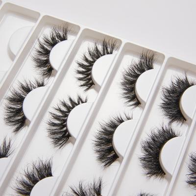 China Real 100% Pure Wholesale Best Selling High Quality Thick Faux Mink Lashes Bulk 20mm for sale