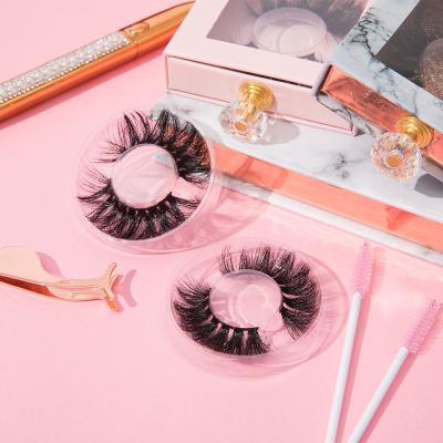 China Thick 100% mink fur is thick and soft and delicate 3d products mink fluffy eyelashes for sale