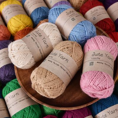 China Ww 2.0mm Jute Yarn Ball for Crafting, Wrapping, Christmas Tree Deco, Gardening, DIY Scrapbooking Project for sale