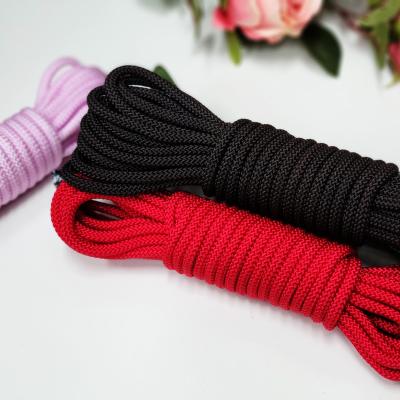 China 100% Bondage Rope 8.0Meters Shibari Rope 6.0MM NYLON Nylon Kinbaku Variegated 100% ROPE for sale