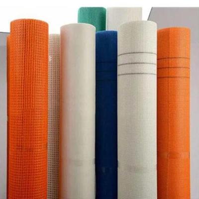 China Orange Alkali Resistant EIFS Fiberglass Mesh 4x4mm for sale