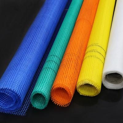 China Verschiedene Farben und feuerbeständige klebrige und weiche Fiberglasmasche benutzt für ENV zu verkaufen