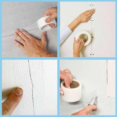 China Plasterboards Fiberglass Drywall Joint Tape for sale