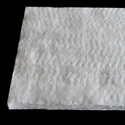 China White color 20mm thickness fiberglass needle mat used for insulation for sale