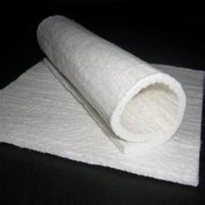 China White color 25mm thickness fiberglass needle mat used for insulation for sale