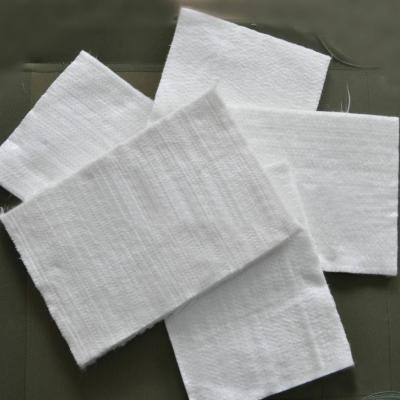 China White color 15mm thickness fiberglass needle mat used for insulation or filter for sale