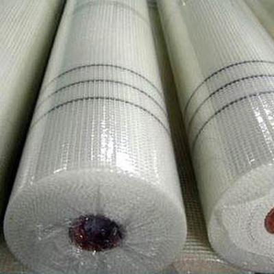 China 5x5mm 160g White EIFS Fiberglass Mesh For Wall Reinforcing for sale