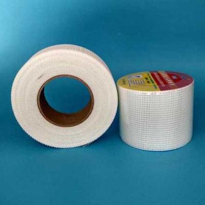 China 3 Inches Width 45m Roll Fiberglass Scrim Tape Alkali Resistance for sale