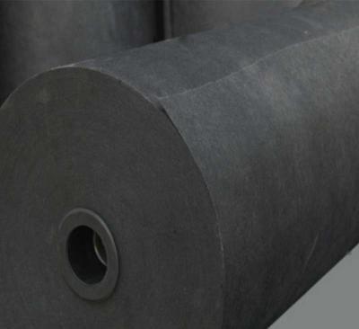 China 80g Fire Resistant Non Woven Black Fiberglass Tissue for sale